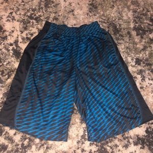 Blue Adidas Kids Shorts